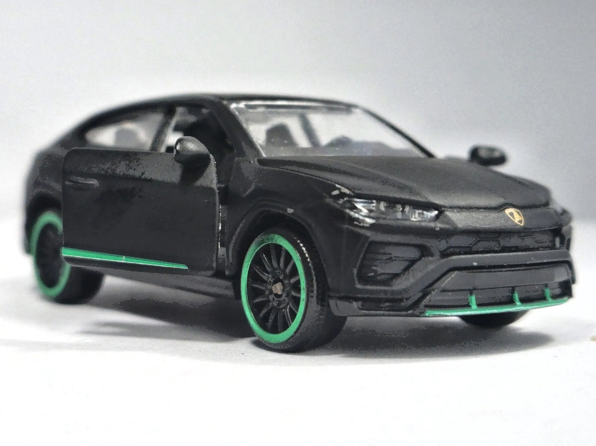 LAMBORGHINI URUS, Majorette, Die cast 219H, Czarny, 1:64, Resoraki – zdjęcie 9