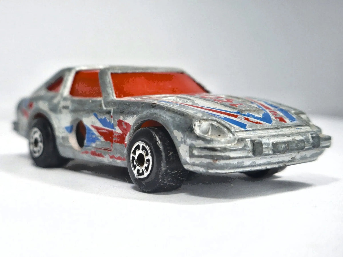 Datsun 280ZX 2+2 MEGA BLASTERS, Matchbox 1983, Die cast, 1:64, Resoraki – zdjęcie 9