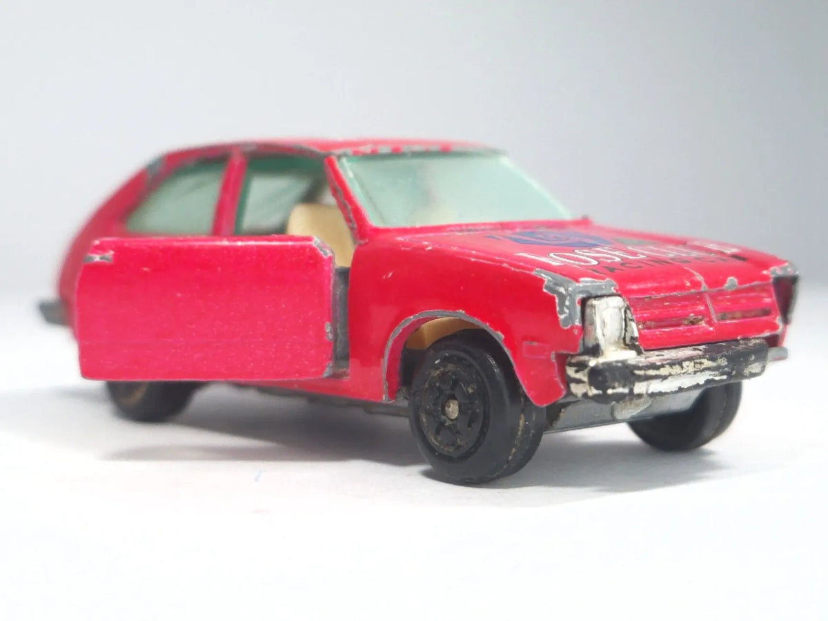 Chevrolet Chevette, Rose Club Racing, Yatming, Die cast 1071, Różowy, 1:64 – zdjęcie 9