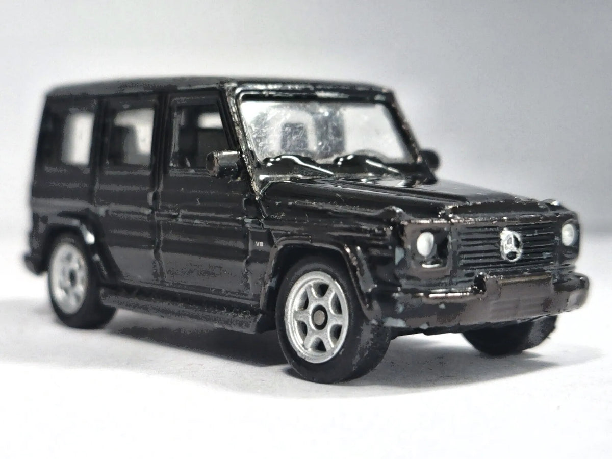 MERCEDES-BENZ G-CLASS, Welly, Die cast 52339, Czarny, 1:64, Resoraki – zdjęcie 9