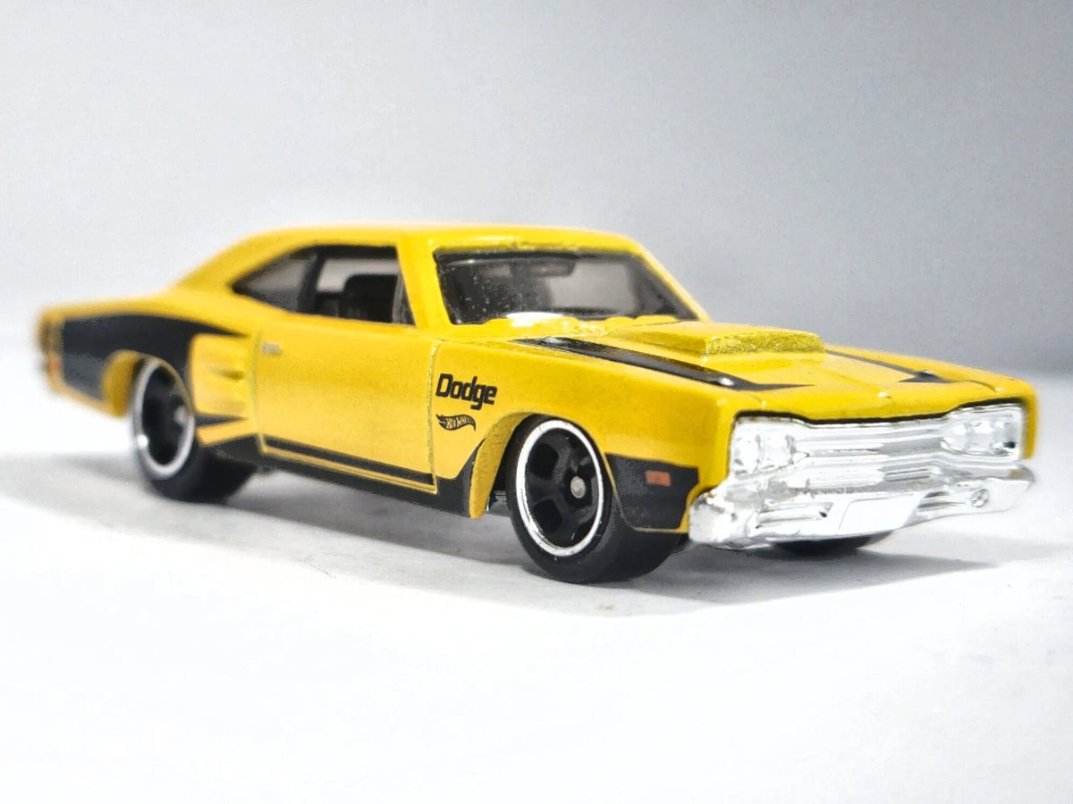 DODGE CHARGER, Hot Wheels , Die cast CHU 1, Żółty, 1:64, Resoraki – zdjęcie 9