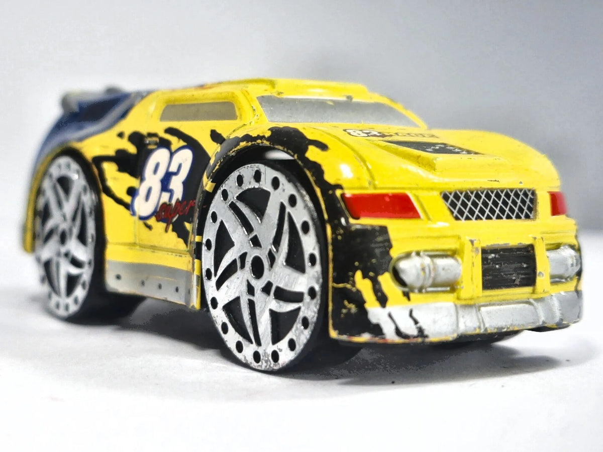83 RAGE SUPER CONCEPT CAR, Realtoy, Die cast 081217 Żółty 1:64, Resoraki – zdjęcie 9