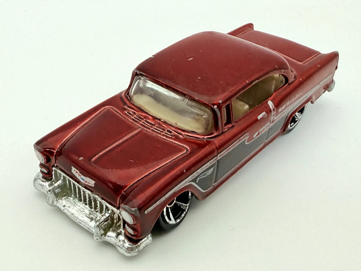 55 Chevy Hot Wheels Czerwony 1:64 – zdjęcie 9