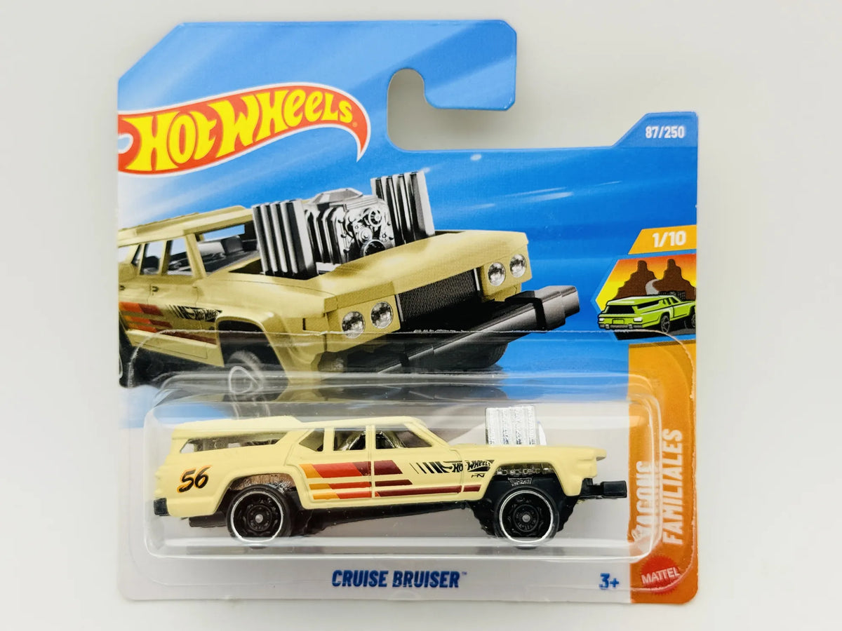 Cruise Bruiser Hot Wheels 1:64 56 Blister Żółty – zdjęcie 9