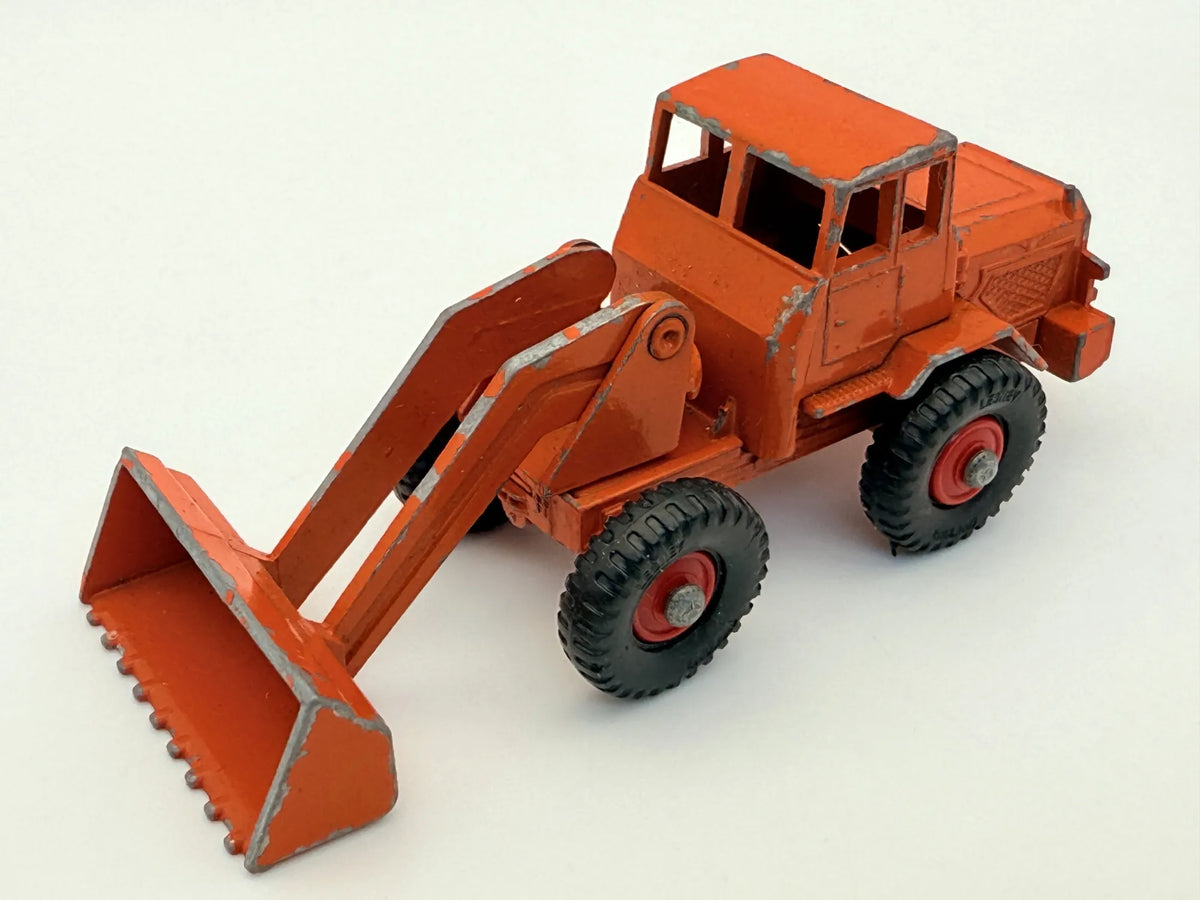 Tractor Shovel Matchbox Pomarańczowy 1:64 Made in Anglia – zdjęcie 8