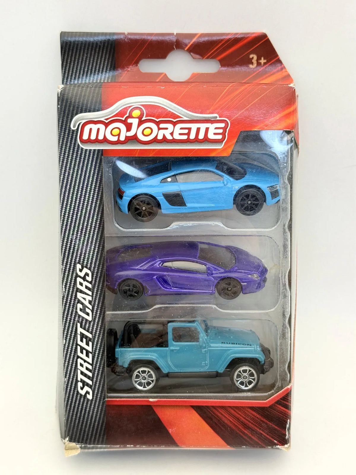 STREET CARS, ZESTAW 3 SZT, Majorette, Die cast, Opakowanie:, 1:64, Resoraki – zdjęcie 7