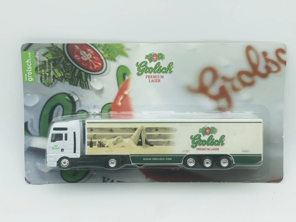 MAN Grell 1:87 Ciężarówka Promocyjna Grolsch Blister Biały – zdjęcie 6