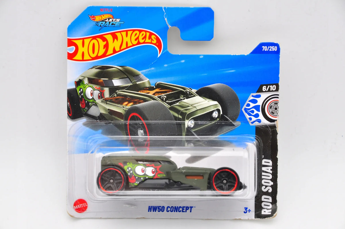 Hw50 Concept Hot Wheels 2025 Zielony 1:64 – zdjęcie 9