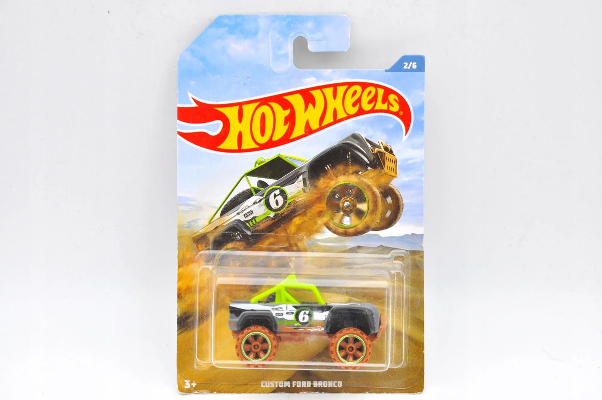 Custom Ford Bronco Hot Wheels 2018 Czarny, 1:64 – zdjęcie 9