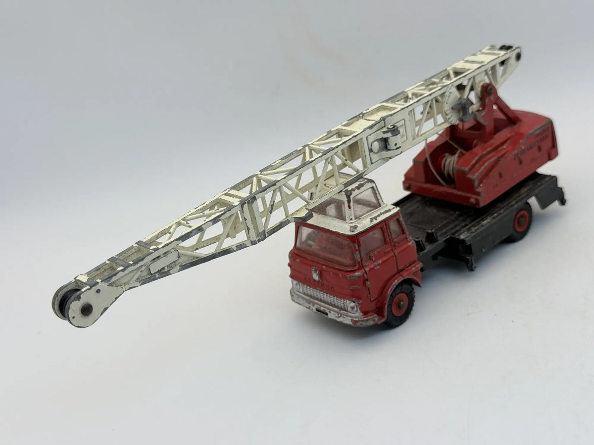 Bedford Jones Fleetmaster Cantilever Crane Dinky Toys '60 1:55 Made in UK – zdjęcie 9