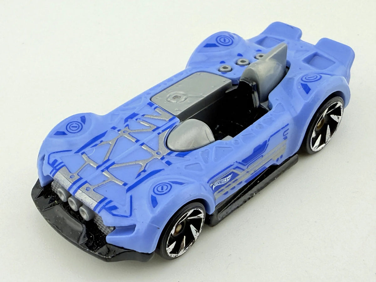 Clear Speeder X-Raycers Hot Wheels Niebieski 1:64 – zdjęcie 7