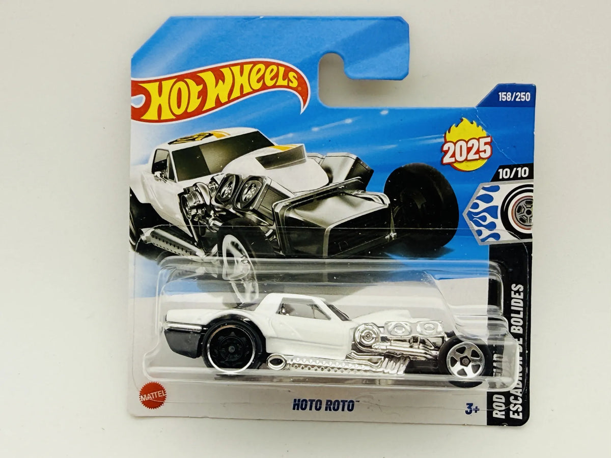 Roto Moto Hot Wheels Rod Squad 1:64 Blister Biały – zdjęcie 6
