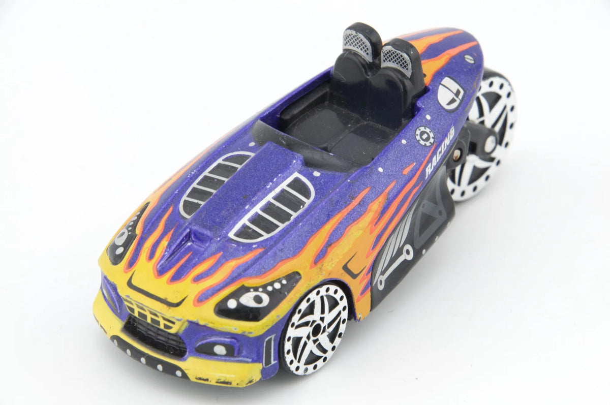 Motocykl Wyścigowy Realtoy Fioletowy 1:64 – zdjęcie 8