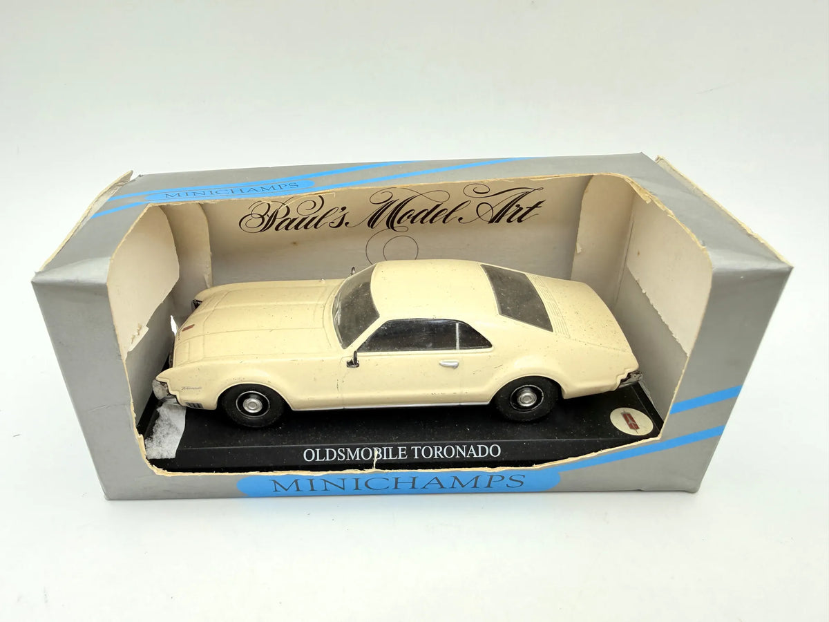 OLDSMOBILE TORONADO, Minichamps, Die cast, Kremowy, 1:43, Resoraki – zdjęcie 11