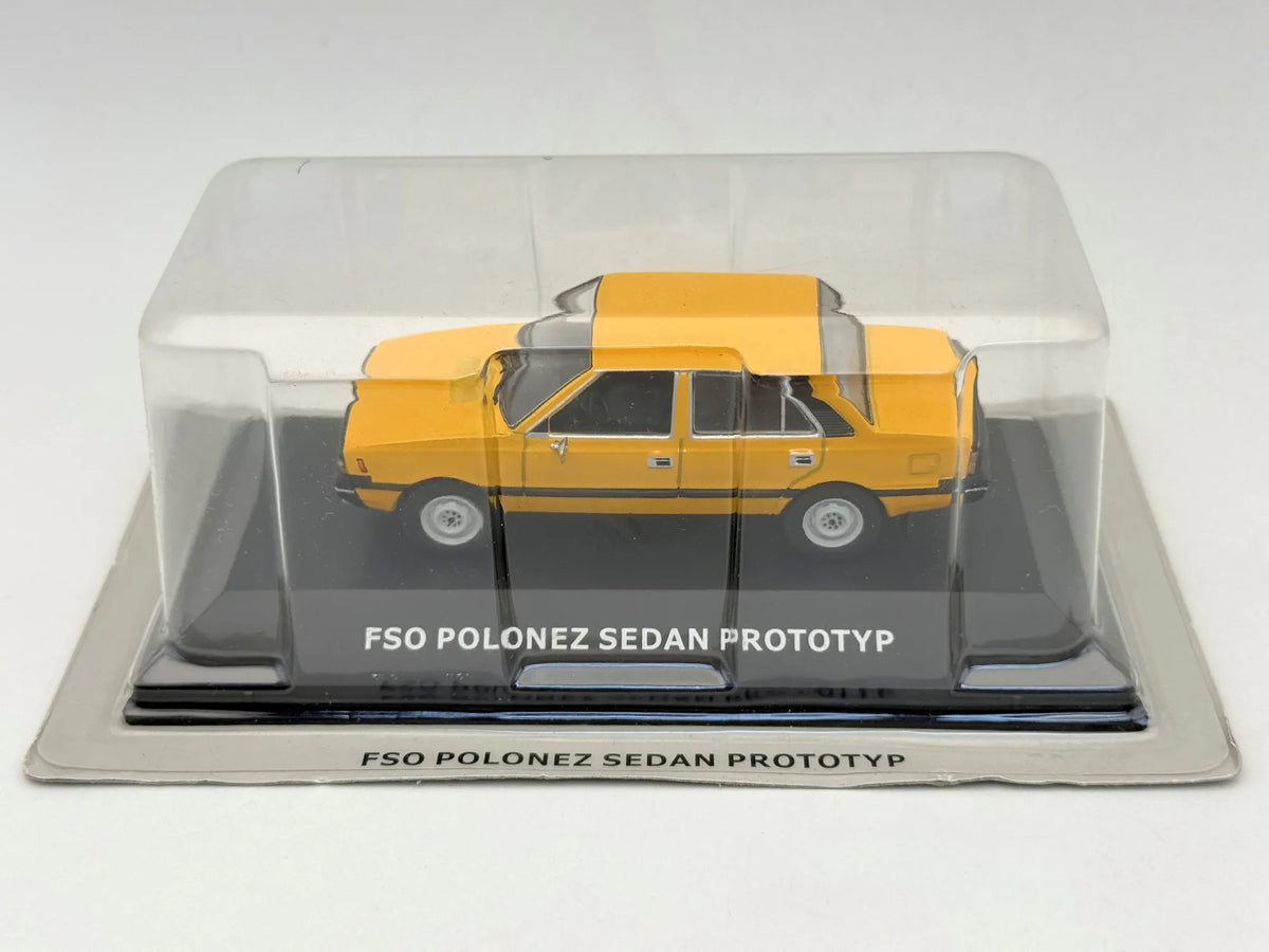 FSO POLONEZ SEDAN PROTOTYP Legendy FSO De Agostini Żółty 1:43 – zdjęcie 9