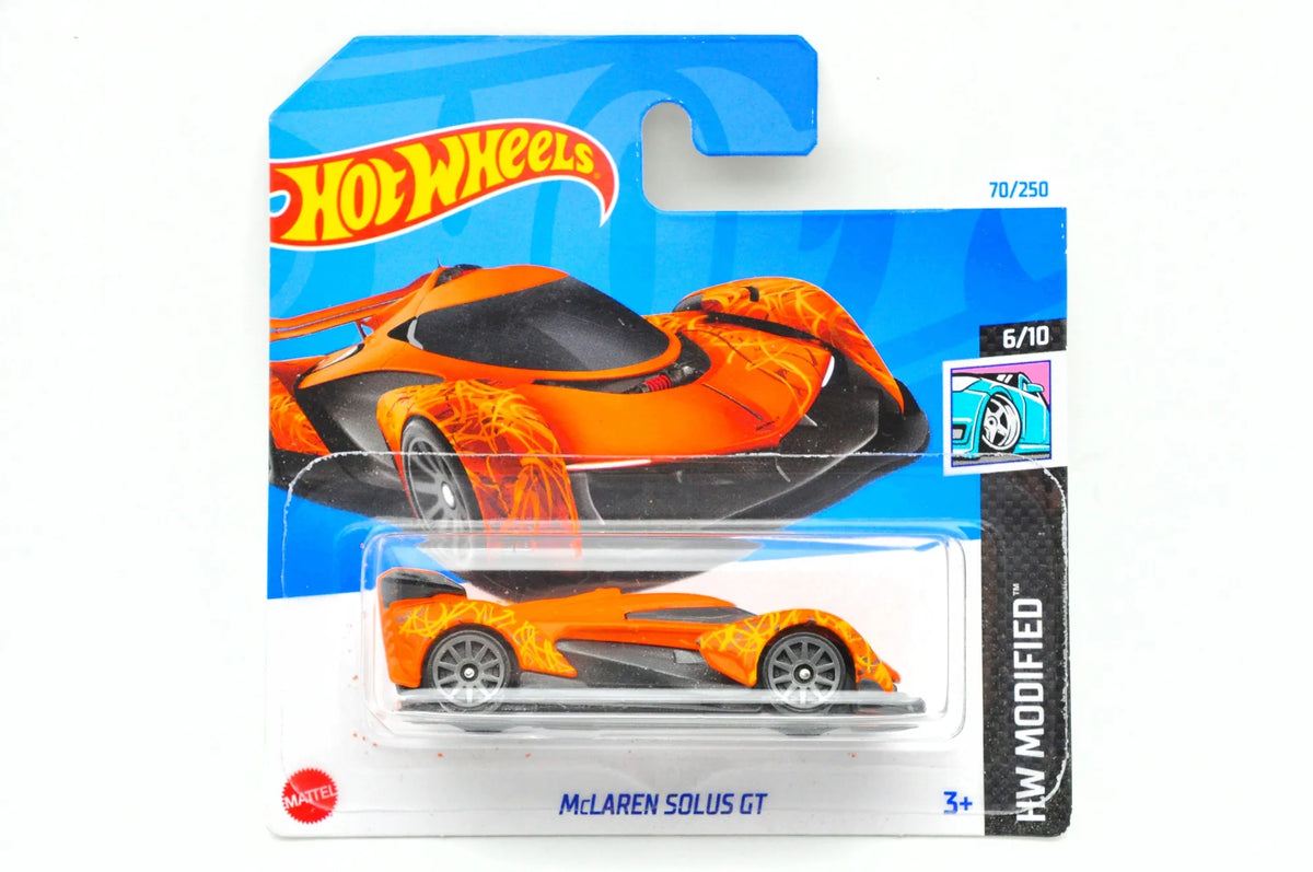 MCLAREN SOLUS GT, Hot Wheels 2024, Resoraki, Die cast 5785, Pomarańcz. 1:64 – zdjęcie 9