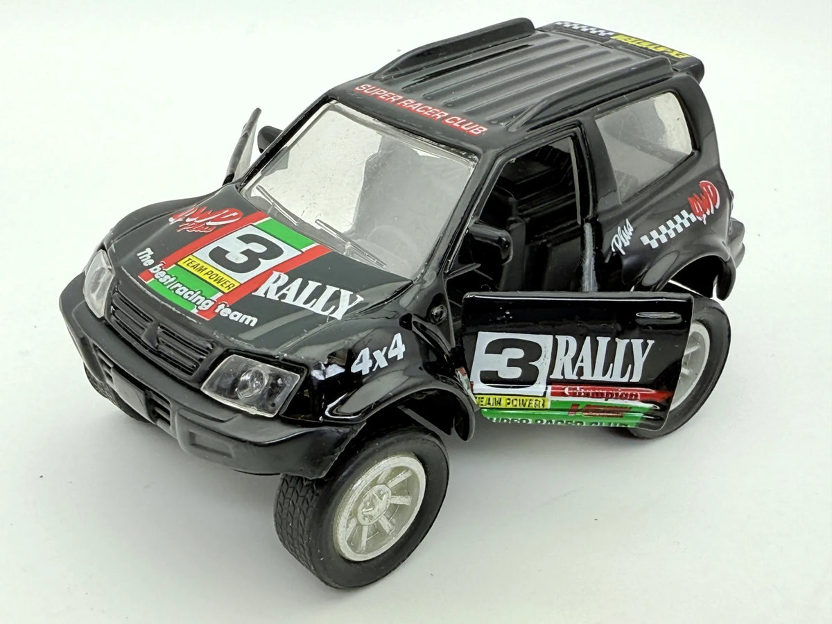 Jak Mitsubishi Pajero Rally 4X4 Czarny 1:43 – zdjęcie 9