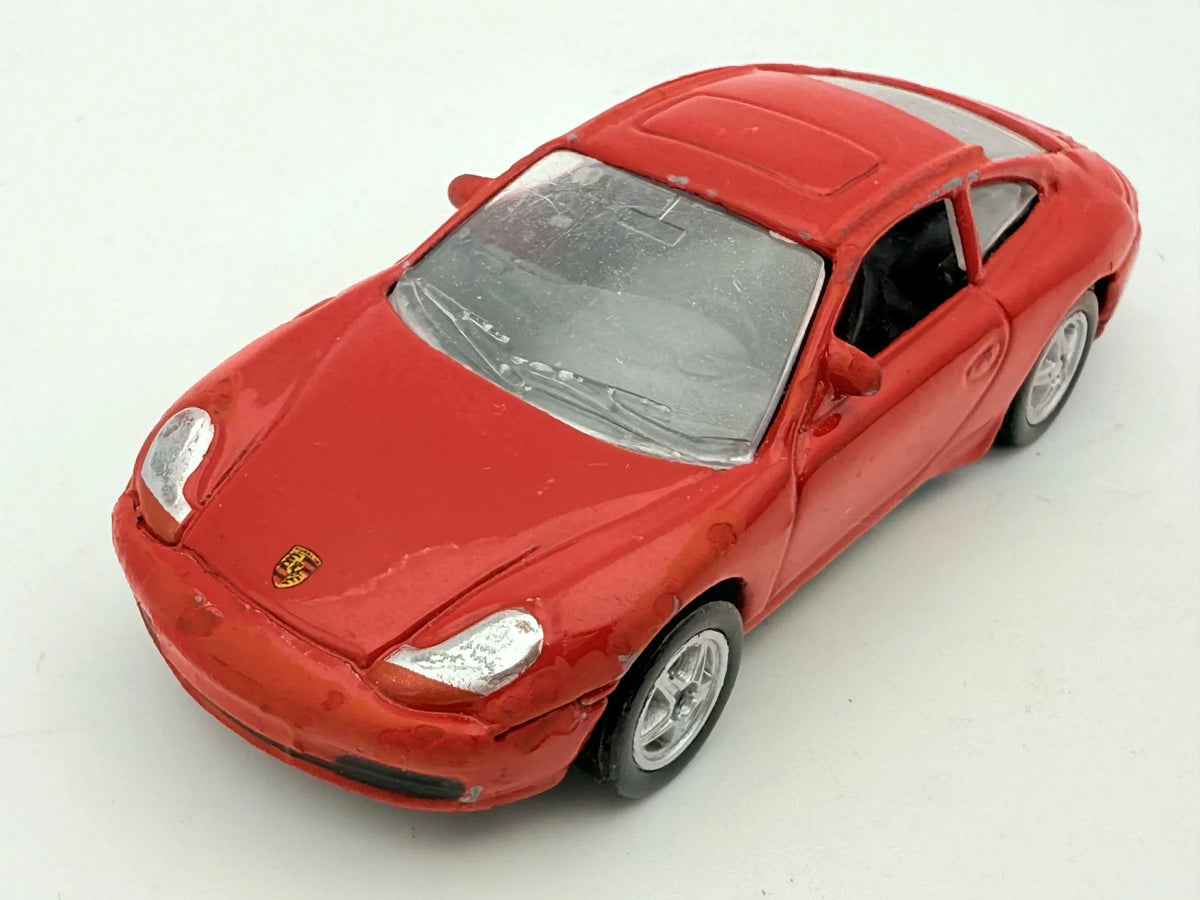 Porsche 911 Carrera (996) Welly Czerwony 1:64 – zdjęcie 9