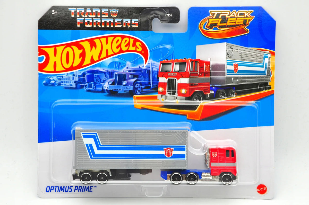 OPTIMUS PRIME TRUCK, Hot Wheels 2023, Die cast HYT56 Czerwony 1:64 Resoraki – zdjęcie 11