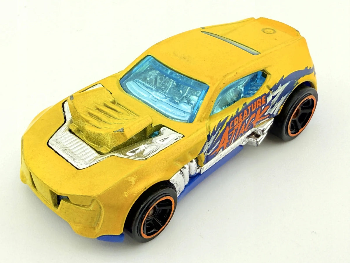 Twinduction Hot Wheels 2010 Żółty 1:64 – zdjęcie 9