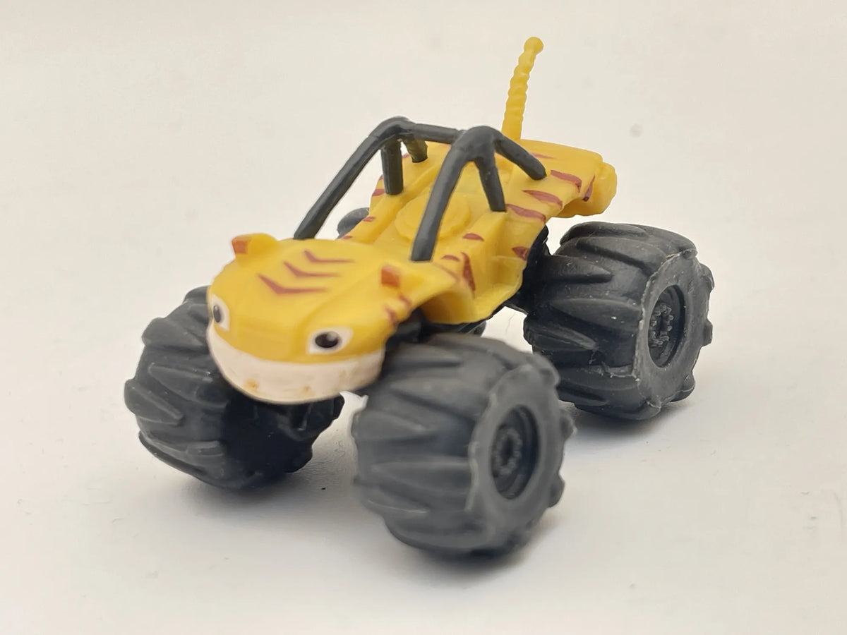 MONSTER TRUCK, Viacom 2018, Die cast 02, Żółty, 1:72, Resoraki – zdjęcie 8