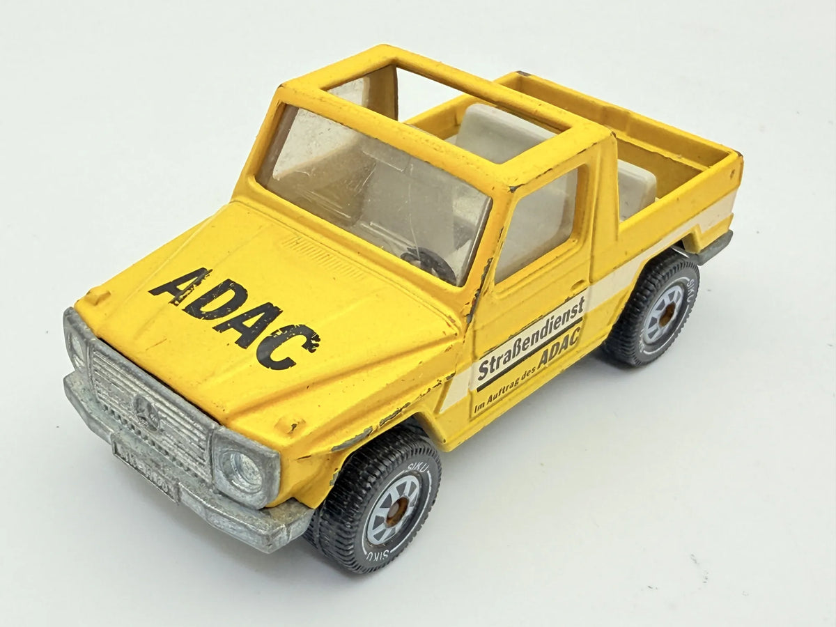 Mercedes-Benz 280 GE ADAC, Siku, Made in W.-Germany, No.1044, Żółty, 1:55 – zdjęcie 10