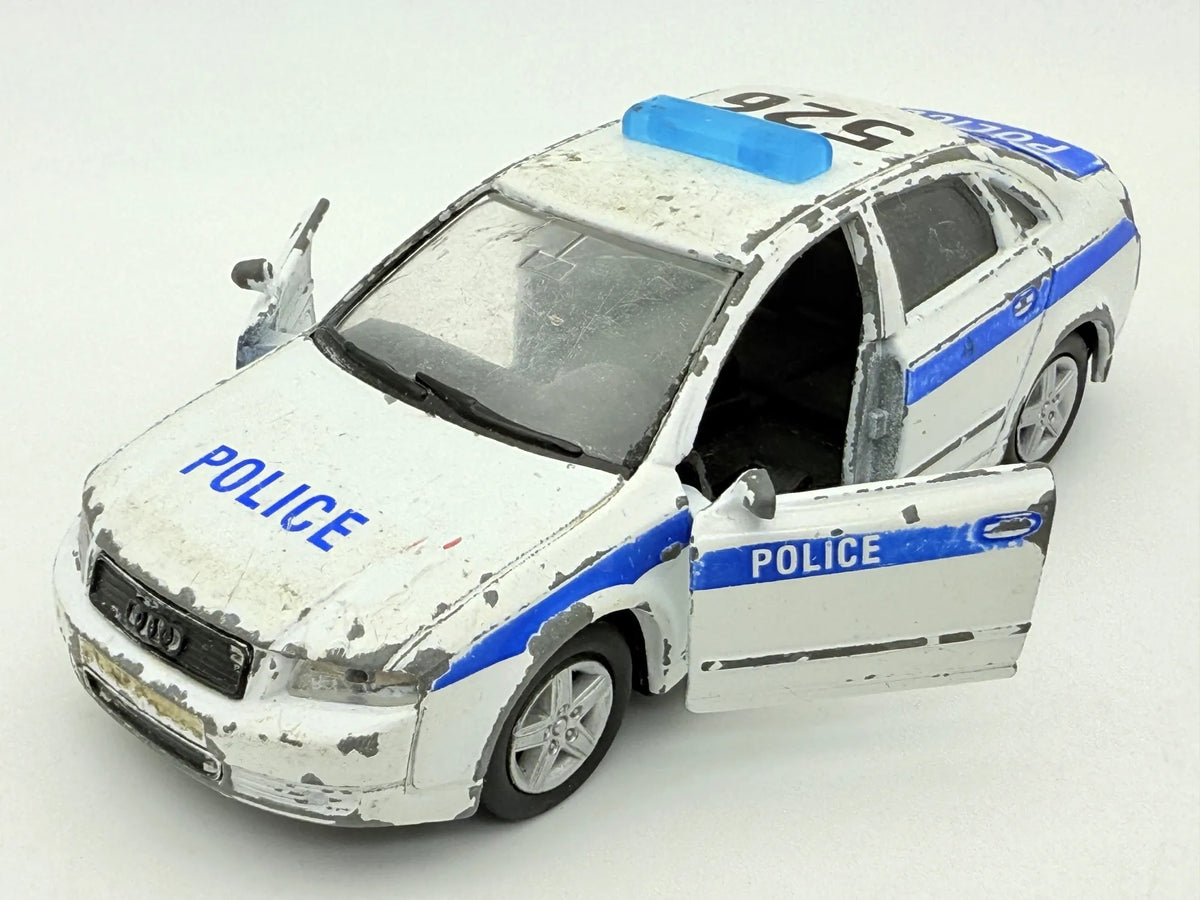 Audi A4 3.0, POLICJA, Welly, resoraki, die cast 1:43 – zdjęcie 9