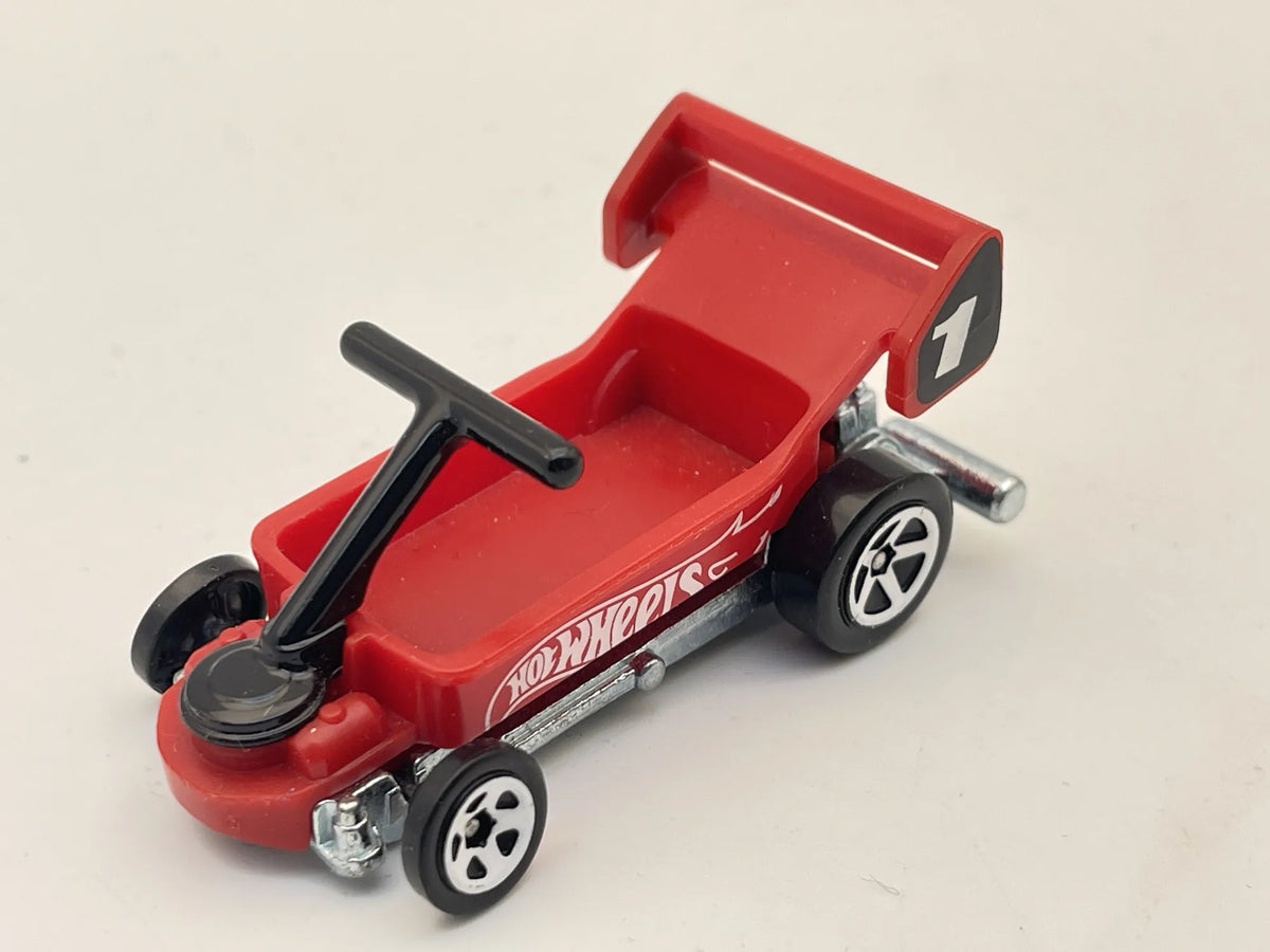 DRAGGIN' WAGON, Hot Wheels 2022, Resoraki, Die cast R37, Czerwony, 1:64 – zdjęcie 8