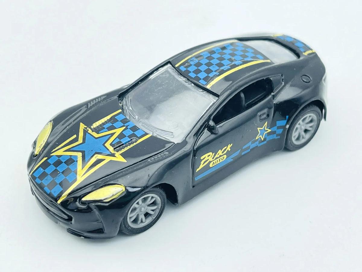 Jak Aston Martin, Black Auto, Die cast, Resoraki, Czarny, 1:55 – zdjęcie 8