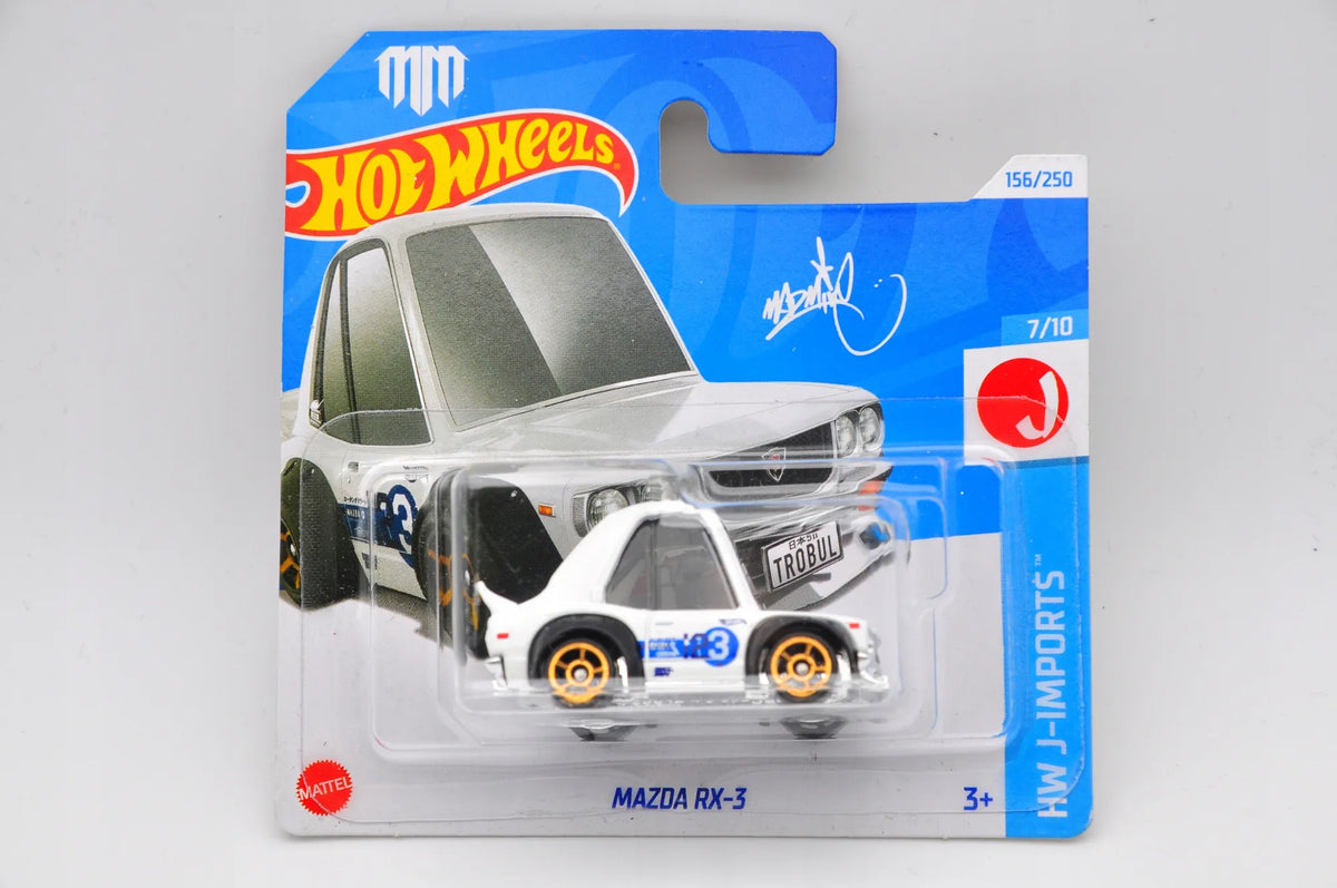 MAZDA RX-3 Hot Wheels 2024 Biały 1:64 – zdjęcie 9