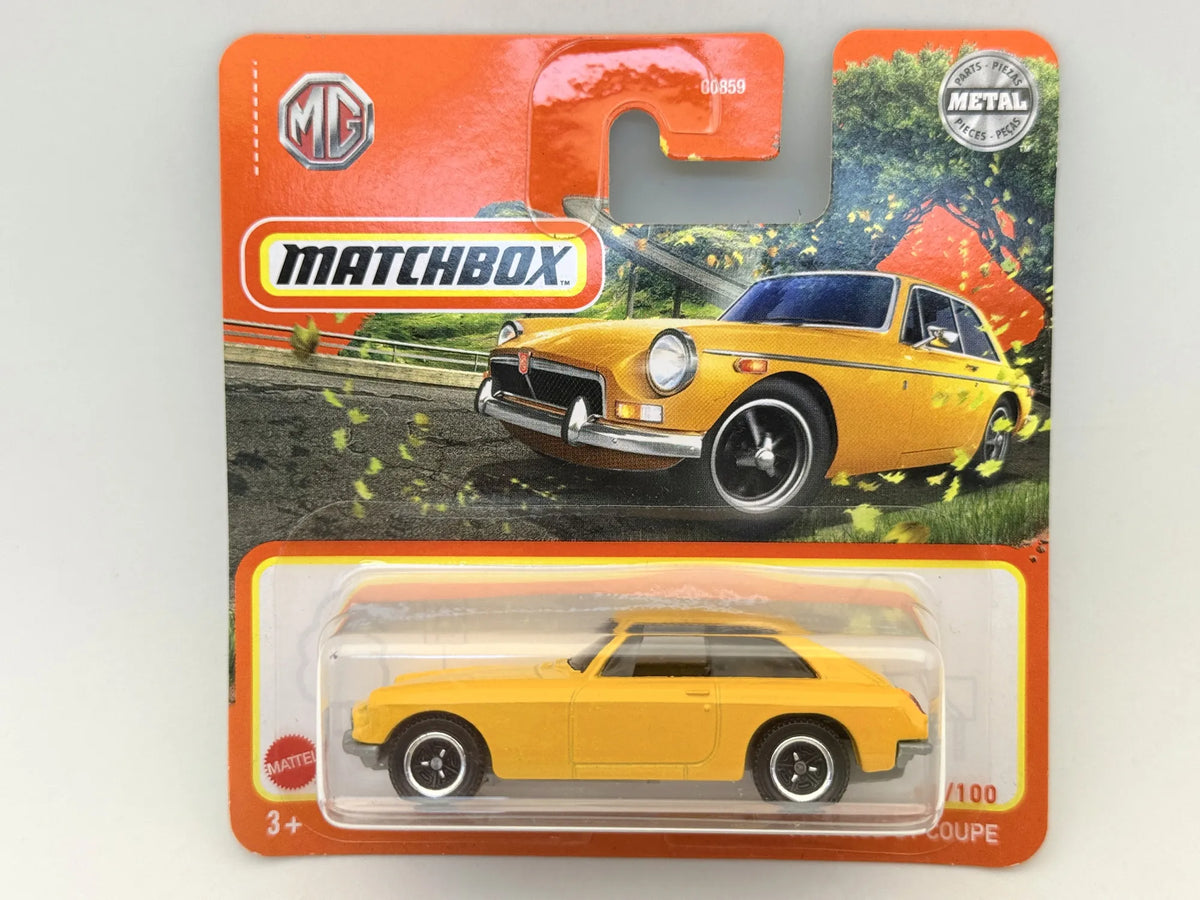 1971 MGB GT COUPE Superfast Matchbox 2022 Żółty 1:64 – zdjęcie 9