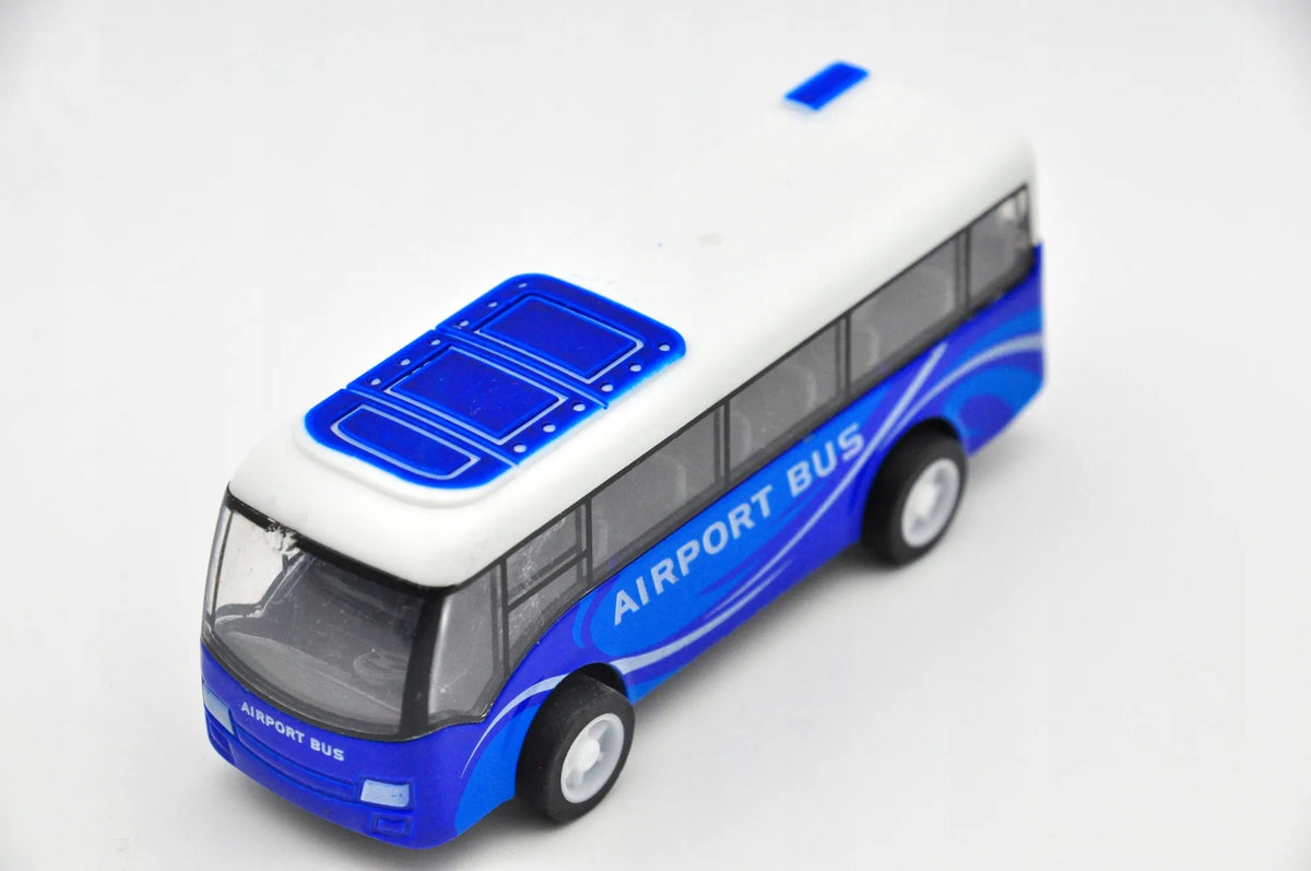 AIRPORT BUS Biało-Niebieska 1:87 – zdjęcie 7