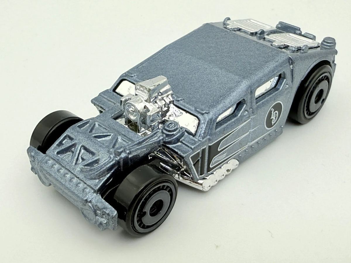 Lethal Diesel, Hot Wheels 2020, Resoraki, Die cast GRX45, Grafitowy, 1:64 – zdjęcie 8