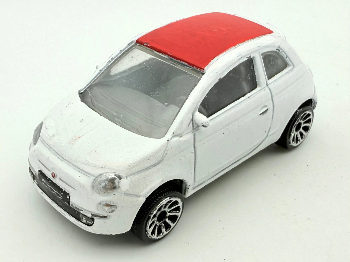 Fiat 500, Majorette, Resoraki, Die cast, Biało-Czerwony, 1:55 – zdjęcie 9
