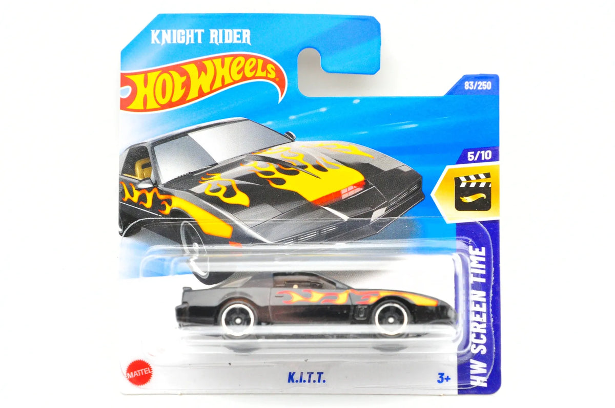 K.I.T.T. KNIGHT RIDER PONTIAC Hot Wheels 2025 Czarny 1:64 – zdjęcie 9