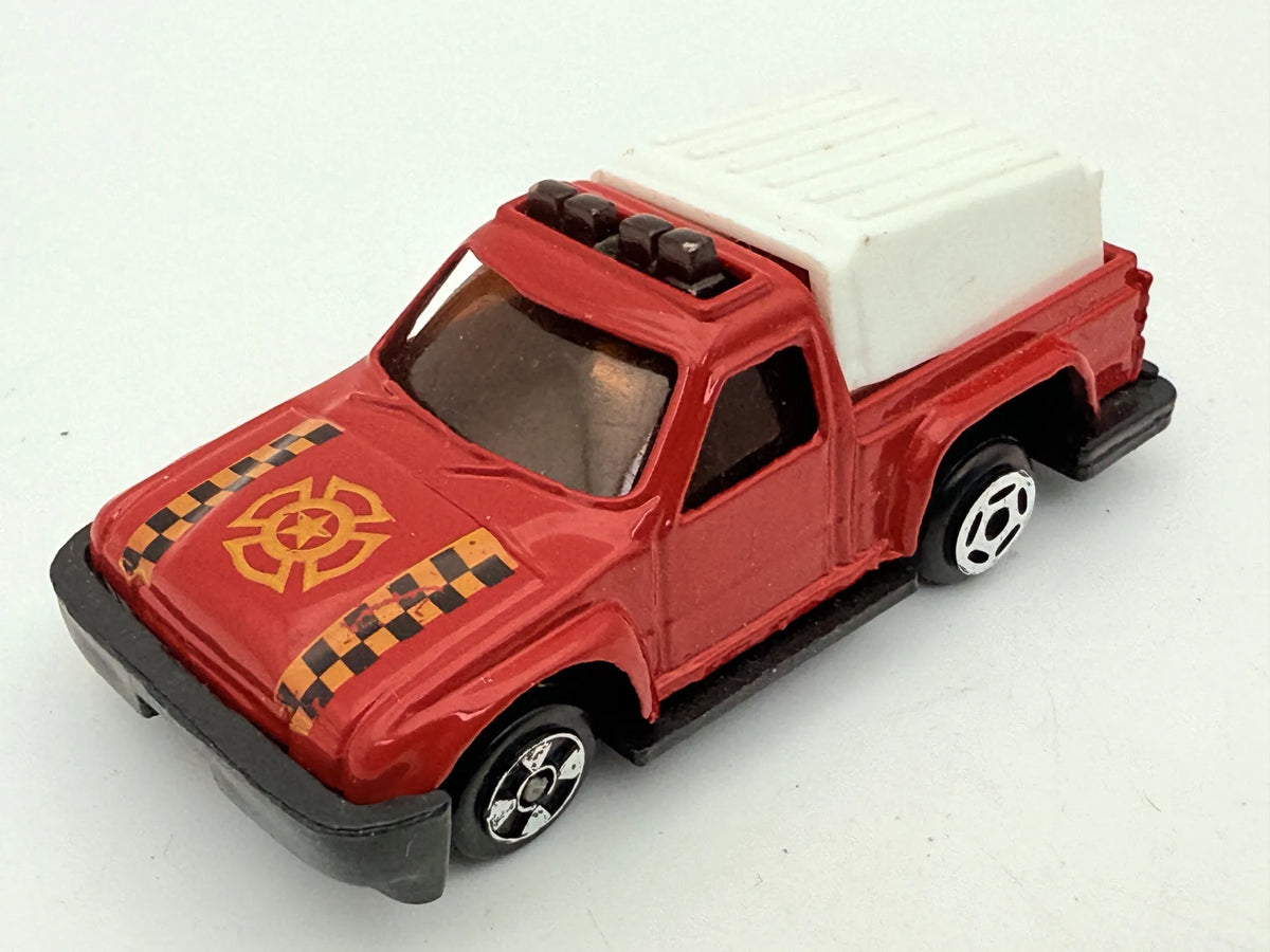 Pickup Concept Car Czerwony 1:64 Straż pożarna Fire Dept – zdjęcie 7