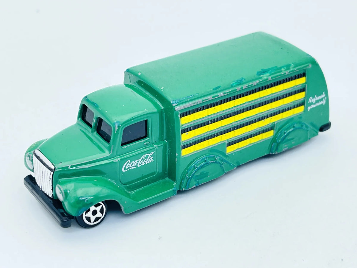 Ciężarówka Coca-Cola, resoraki, die cast, 1:60 – zdjęcie 9