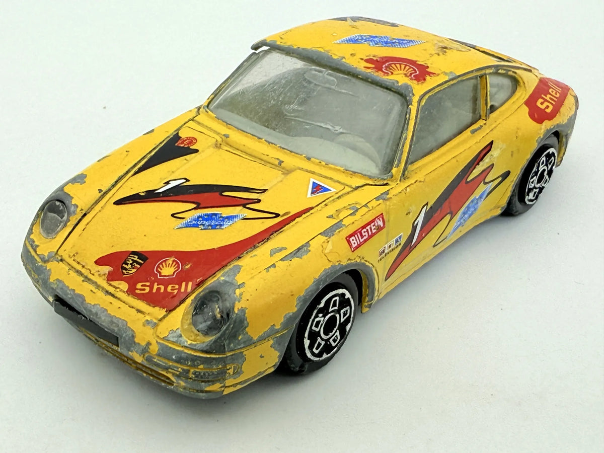 Porsche 911 Carrera, Bburago, made in Italy, resoraki, die cast, 1:43 – zdjęcie 8