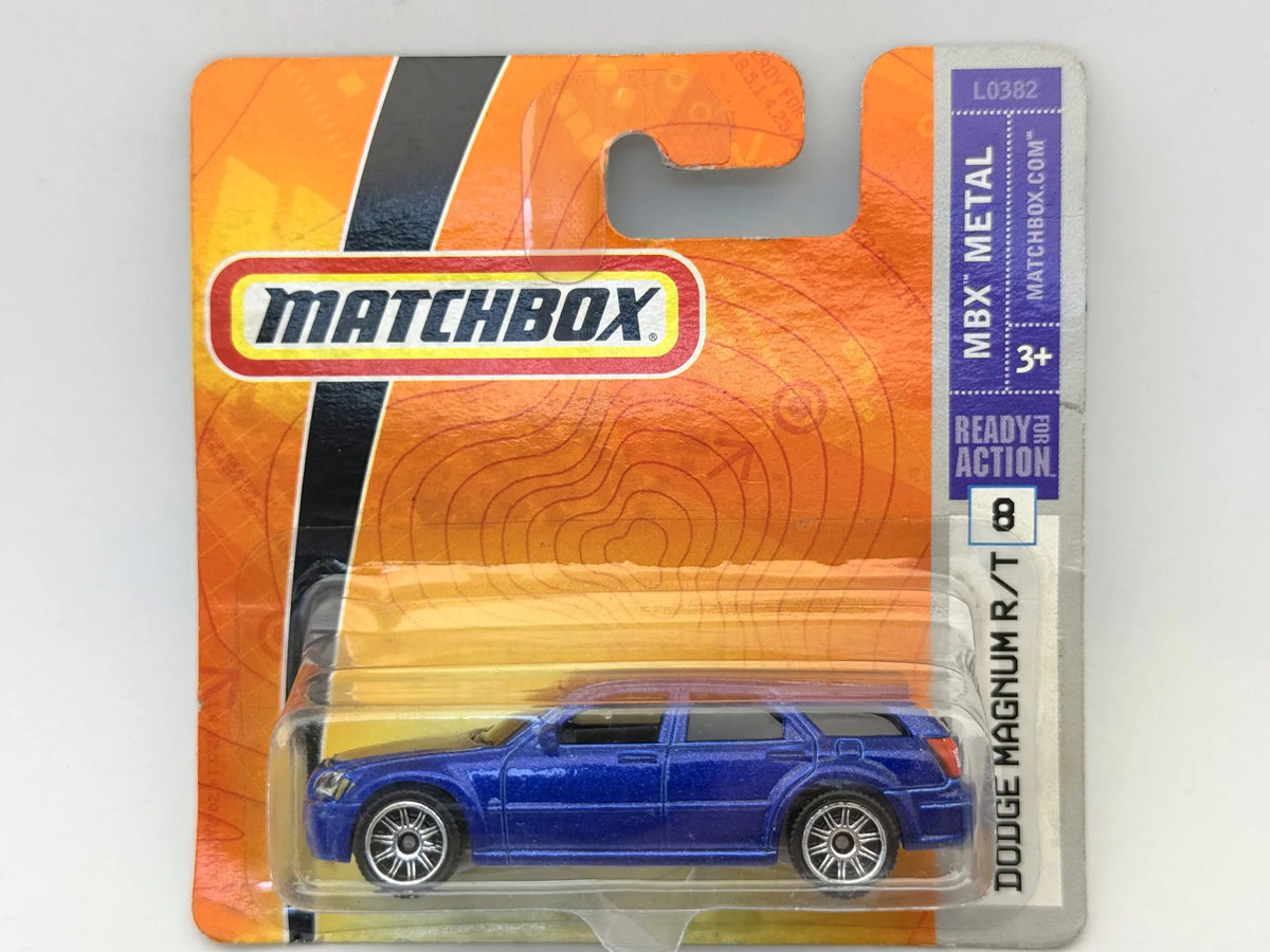 DODGE MAGNUM RT Kombi MBX METAL Matchbox 2007 Niebieski 1:64 – zdjęcie 9