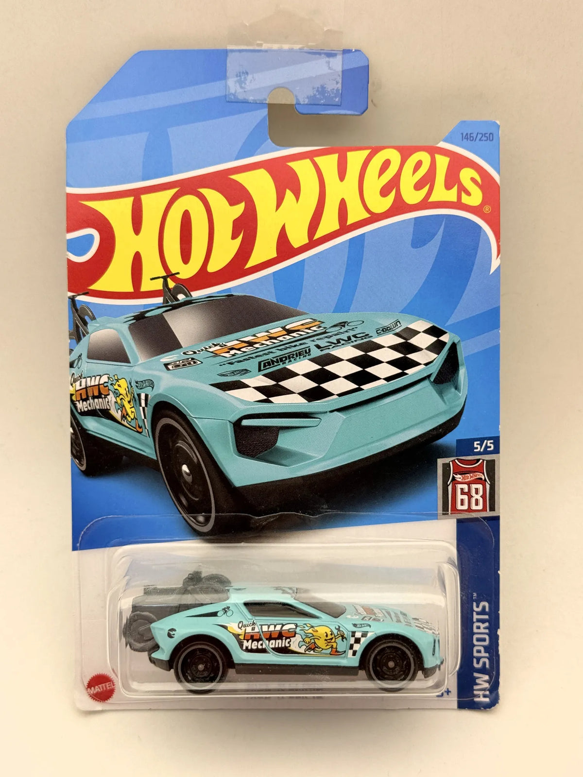Rise 'N Climb HW J-IMPORTS Hot Wheels 2021 Turkusowy 1:64 – zdjęcie 9
