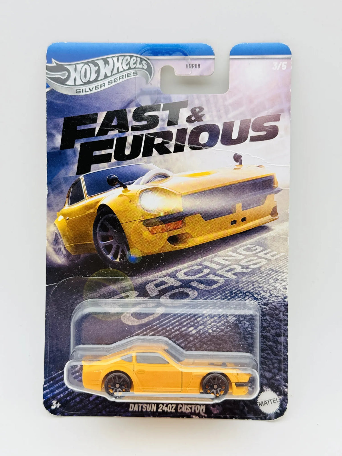 Datsun 240Z Custom Hot Wheels 2024 1:64 Blister Żółty – zdjęcie 9