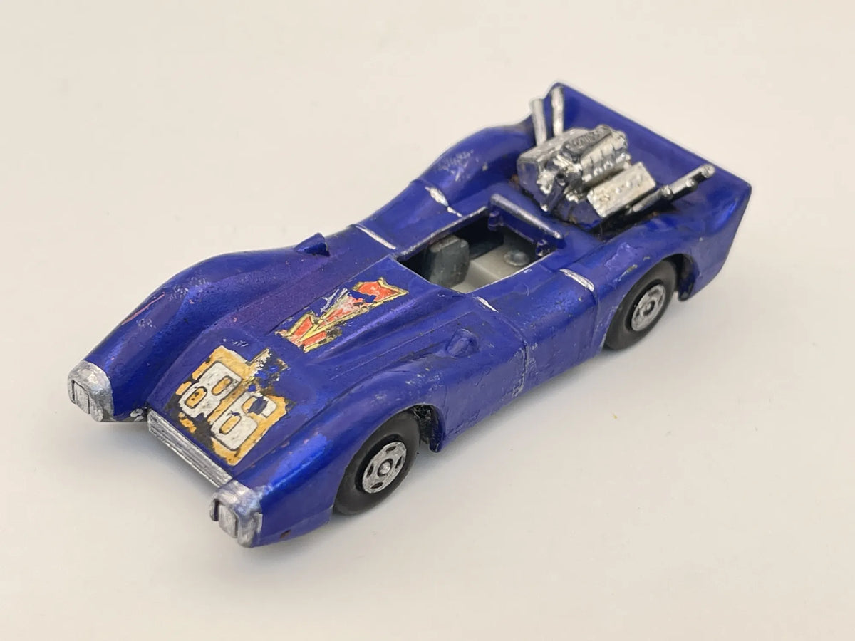 BLUE SHARK, Matchbox 1971, Made in England, Resoraki, Niebieski 1:64 – zdjęcie 8