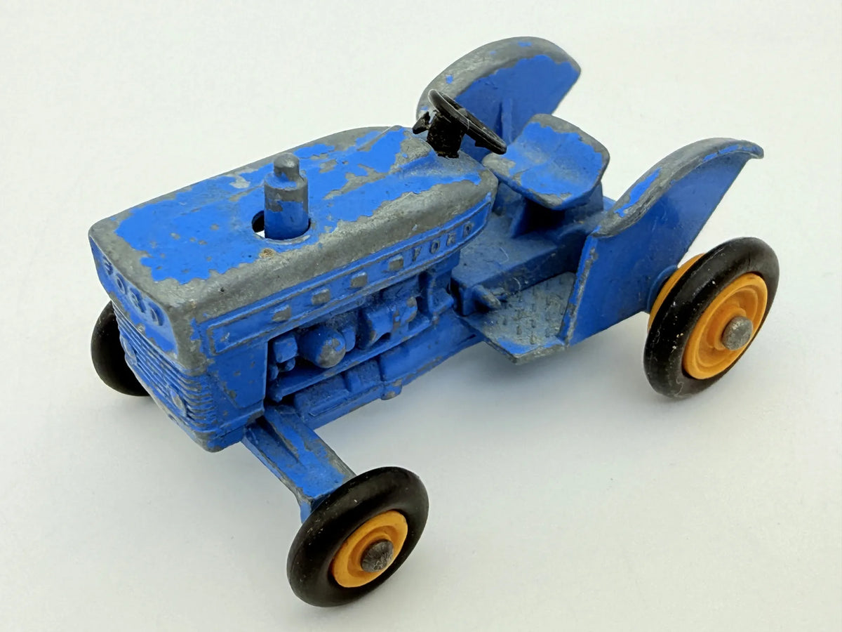 Ford Tractor, Matchbox, Made in England, Die cast, Resoraki, Niebieski 1:64 – zdjęcie 8