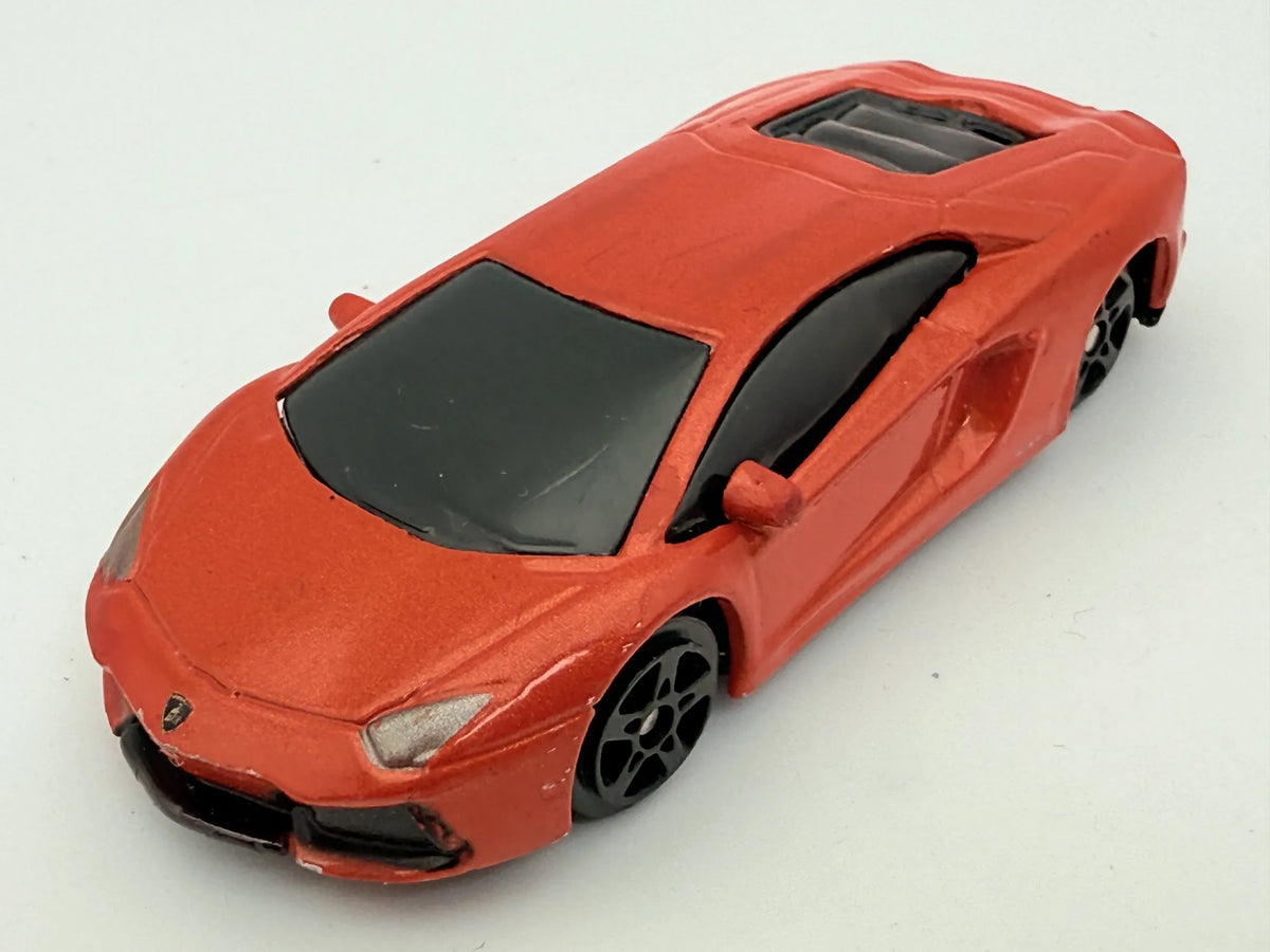 LAMBORGHINI AVENTADOR LP700-4, Maisto, Resoraki, Die cast, Czerwony 1:64 – zdjęcie 7
