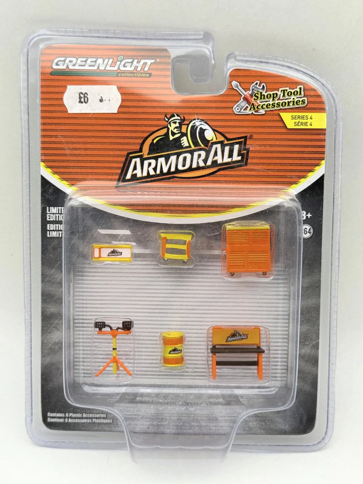 ARMOR ALL SHOP TOOL ACCESSORIES Armor All Green Light 2020 Pomarańcz. 1:64 – zdjęcie 7
