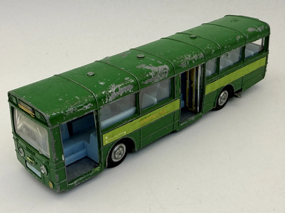 Autobus Aec Single Decker Bus Dinky Toys '70 Zielony 1:43 Made in England – zdjęcie 8