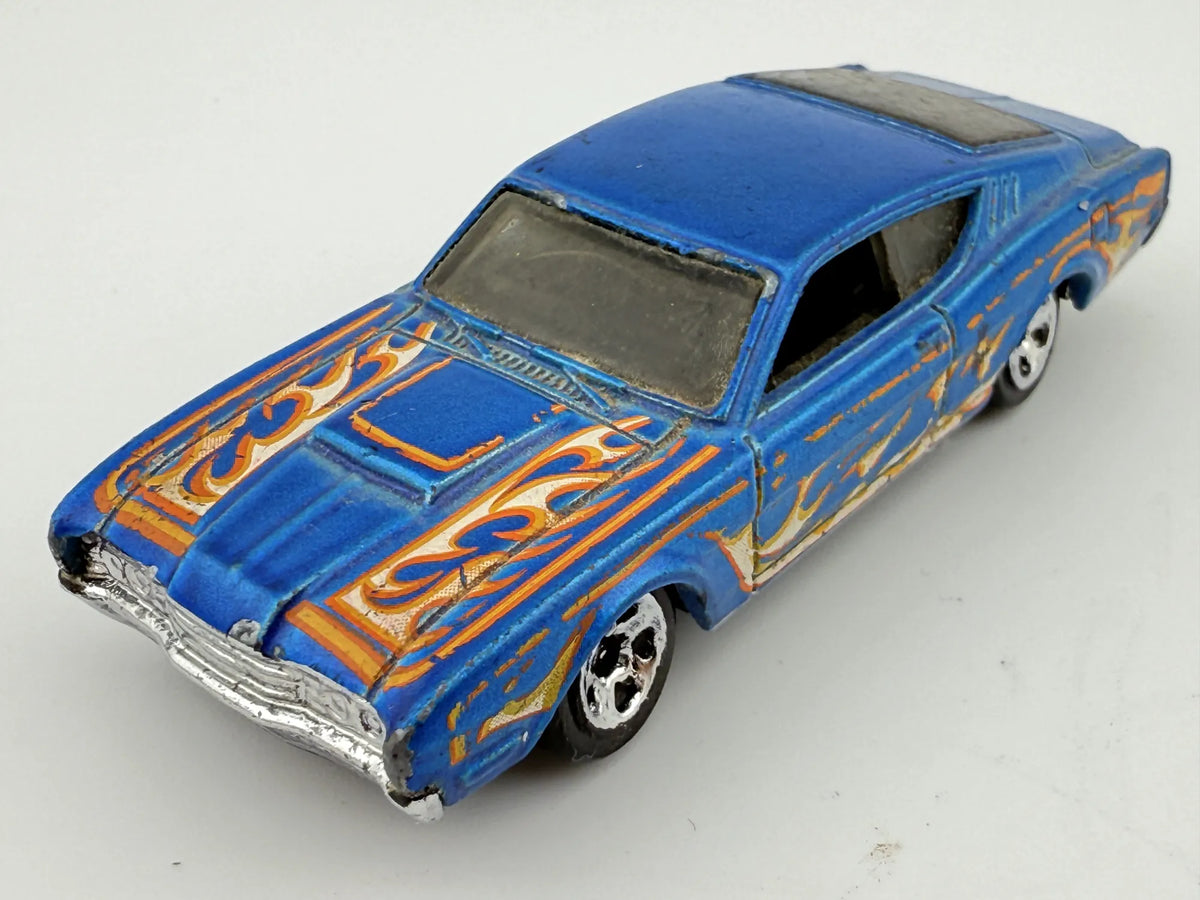 '69 MERCURY CYCLONE, Hot Wheels, Die cast, Niebieski, 1:64, Resoraki – zdjęcie 9