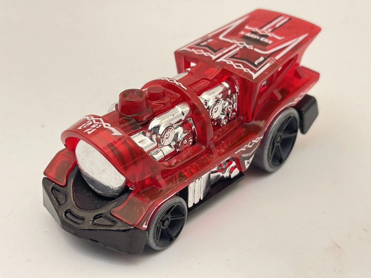 LOCO MOTORIN', Hot Wheels, Resoraki, Die cast Ghb65, Czerwony,, 1:64 – zdjęcie 8