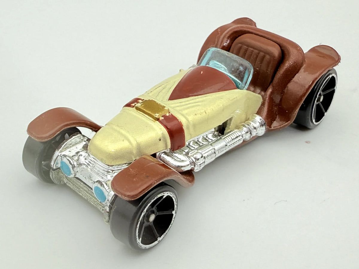 Obi Wan Kenobi, Star Wars, Hot Wheels 2014, Die cast CLR67, Złoty, 1:64 – zdjęcie 8