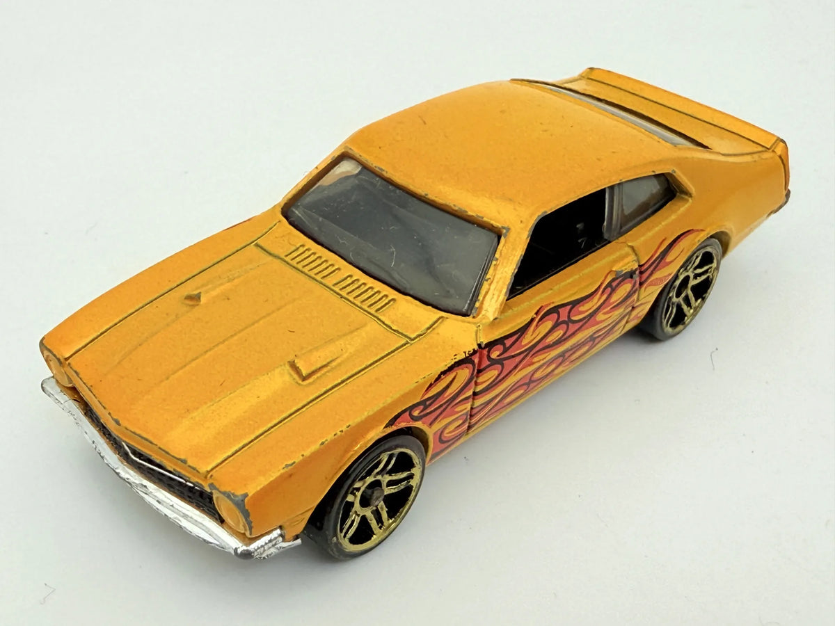 1971 Maverick Grabber Hot Wheels Żółty 1:64 – zdjęcie 8